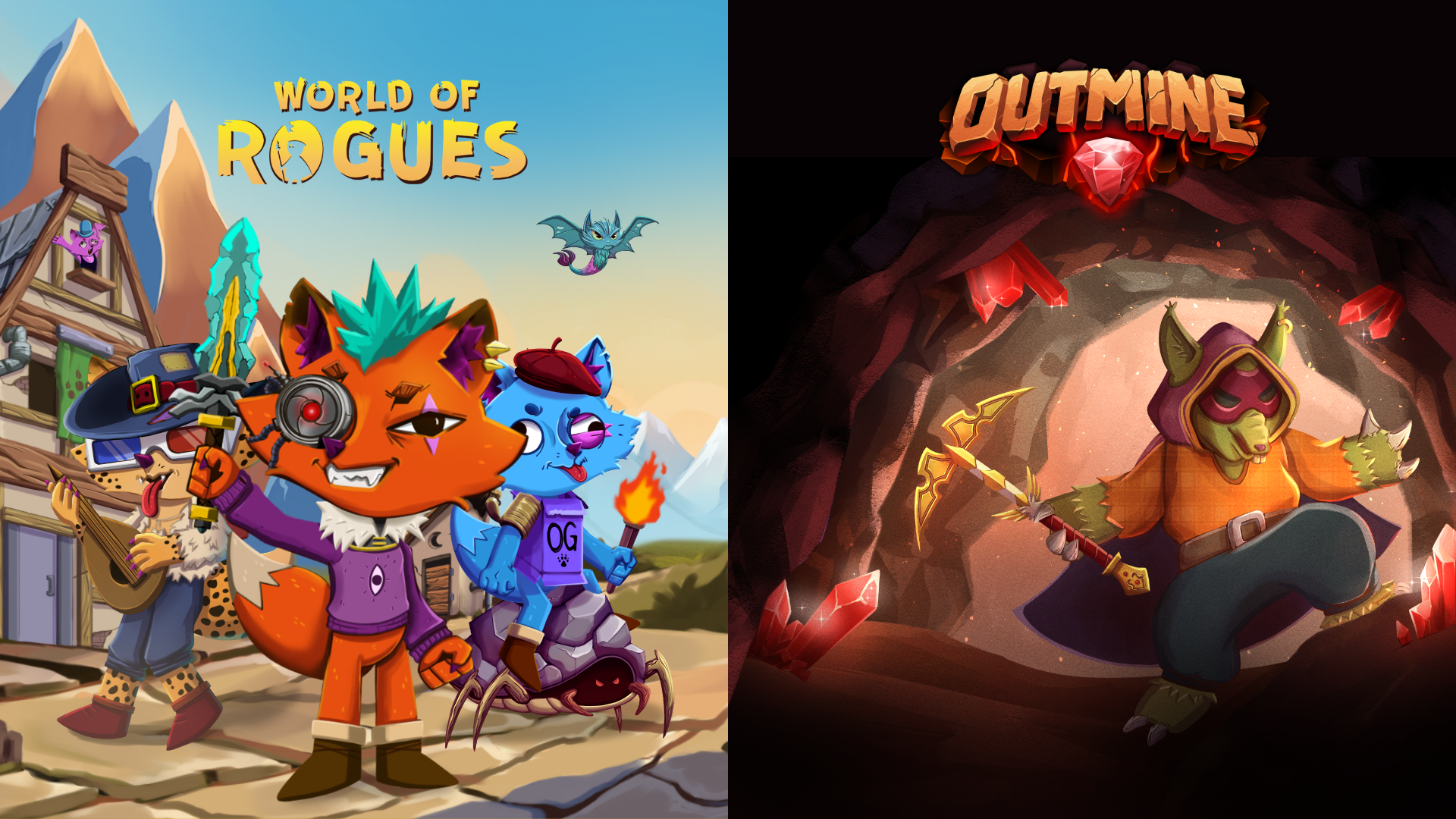 Outmine and World of Rogues
